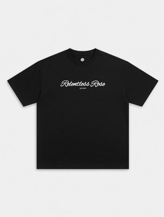 Oversized Script Tee
